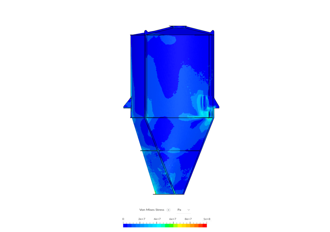 S-120 | Silo Lignina Izaje y UNIÓN Brida Tornillo